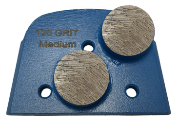 Slide-Mag 30 Grit Med Double Round
